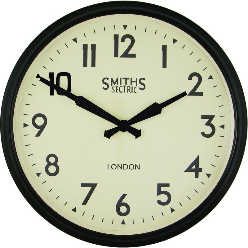 Roger Lascelles Clocks Smiths I Cm Wall Clock Reviews Wayfair Co Uk